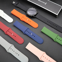 Sport Strap For Amazfit GTS-GTR-4-3-2-2e-Mini-Pro-stratos 2 3 Watchband Silicone Bracelet Correa Amazfit bip-U-S-20mm 22mm Band