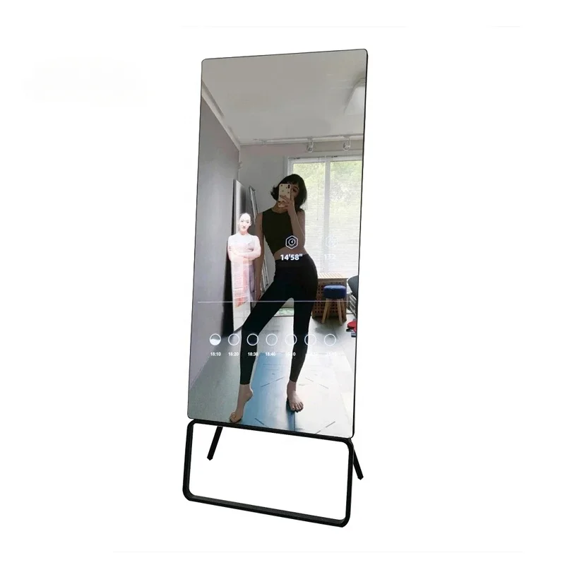 Touch screen 32 inch Digital Mirror smart mirror with Android system Smart Fitness Mirror for Gym equipment