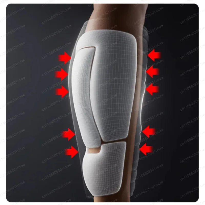 Wireless Heated Leg Massager Lightweight Household 3D Deep Kneading for Muscle Pain Relief Blood Circulation Home Use