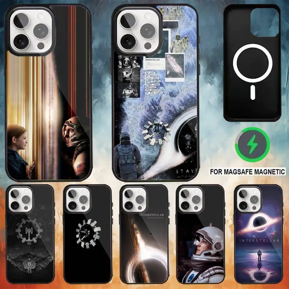 

Film I-Interstellar movie Phone Case For iPhone17,16,15,14,13,12,11 Plus,Pro Max Magnetic For Magsafe Wireless Charging