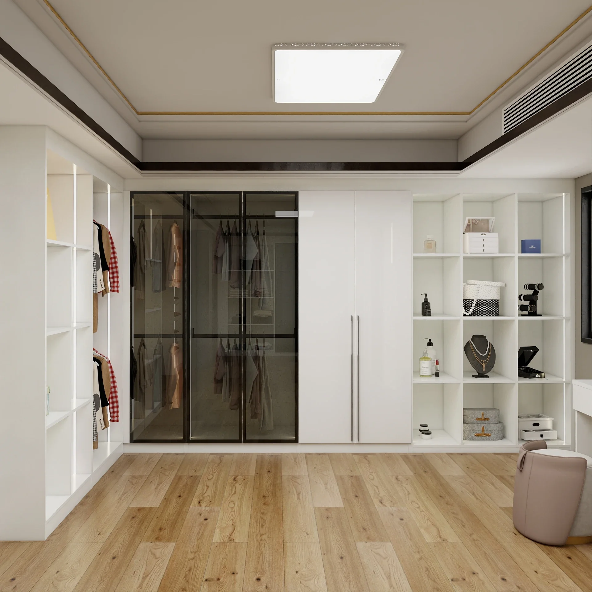 Hot Selling Factory Directly Custom Walk-in Closets Walk-in Wordrobes