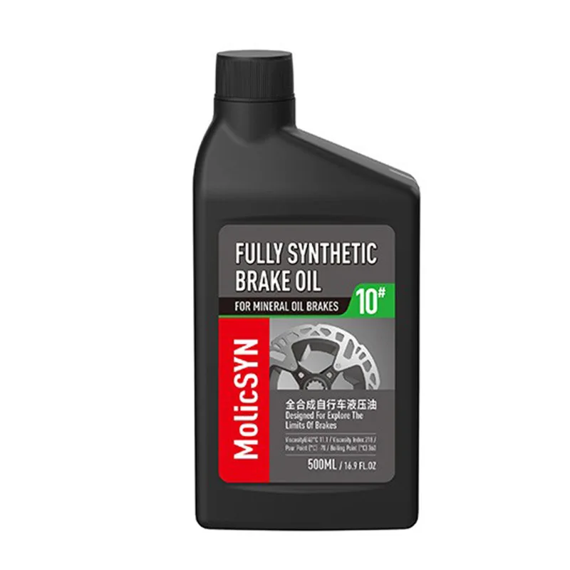 All-synthetic brake oil for mountain bike, road MTB , mineral oil hydraulic system, lubricating oil.