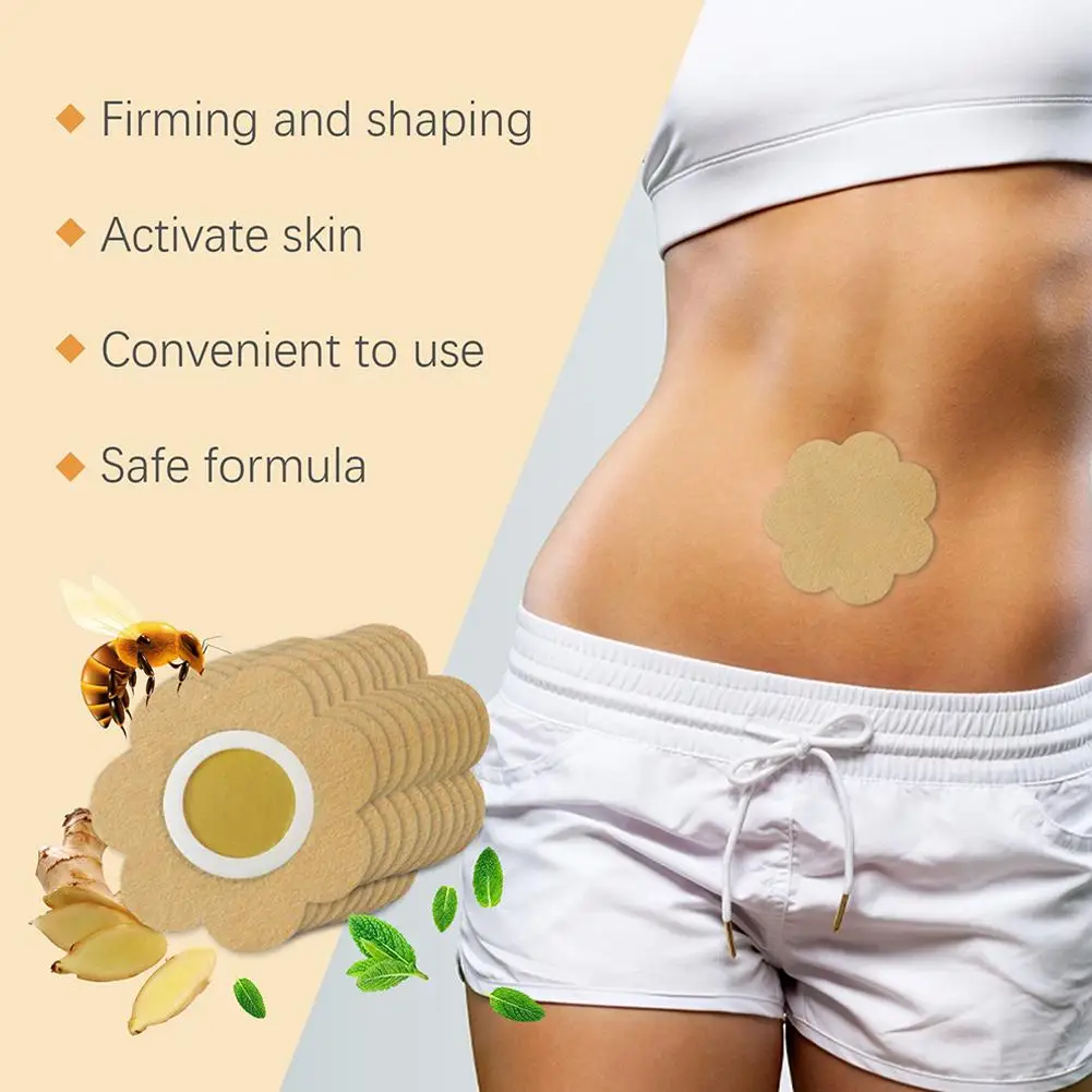 Perda De Peso Fat Burning Bee Slimming Patch, Barriga Magro Patches, Estômago Adesivo, Cuidados De Saúde, Novo