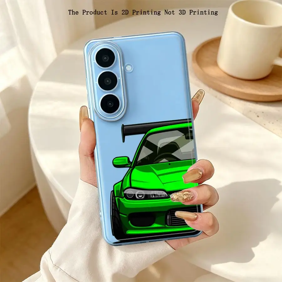 Drift Car Japanese Case for Samsung Galaxy A18 A56 A27 A36 A13 A54 A15 A25 A57 A26 A24 A14 A16 A55 A23 A33 A52 A34 A35 A52 A31