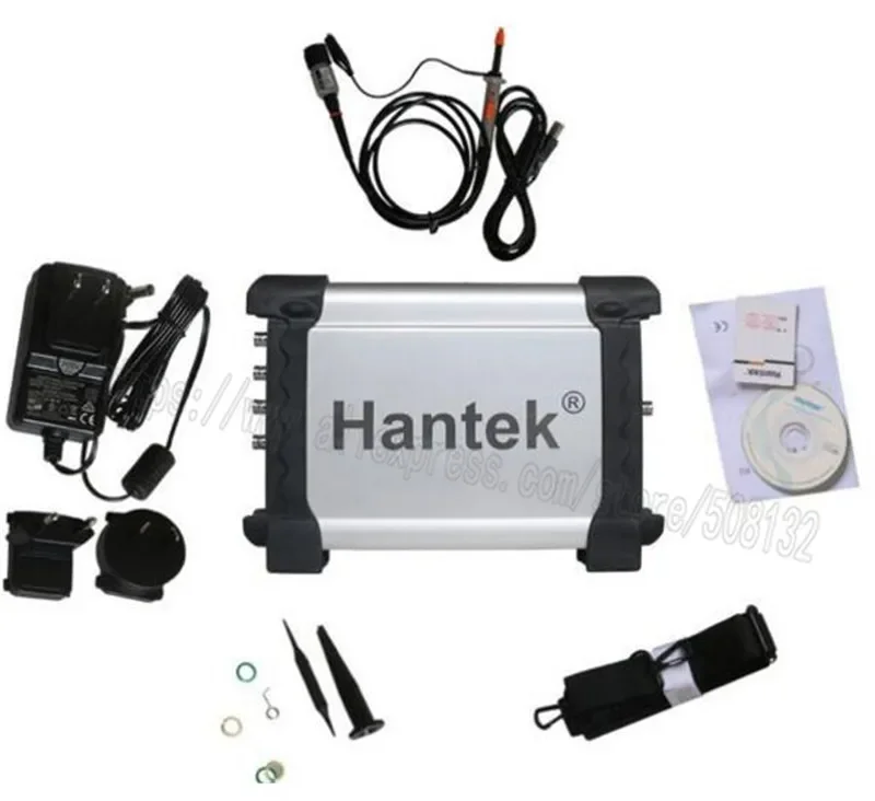 

Hantek DSO3254 Automotive Oscilloscope USB PC Based Storage 250MHz 4CH Digital Multimeter Osciloscopio Portable Diagnostic-tool