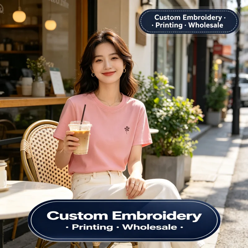School Uniform T Shirt Pure Cotton Custom Printing Embroidery Wholesale College Campus Bulk Order