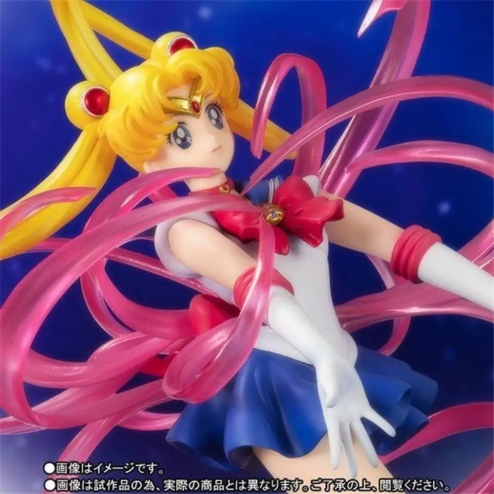 Anime Figures Sailor Moon Tsukino Usagi Princess Serenity Action Figurine Statue Collection Sailor Moon Model Decor Toys Gifts