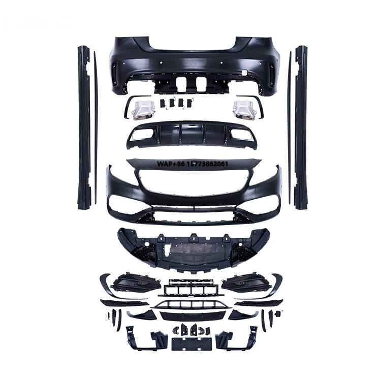 

Bodykit for A-Class W176 2012- Modified A45 Real Bumper Grille Diffuser Rear Lip Kit