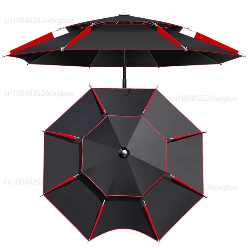 釣り傘-アウトドア-防水-パラソル-24m-大型釣り傘-二重層-ユニバーサル