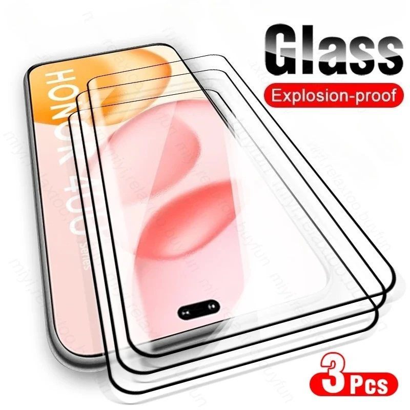3 قطعة 9D الزجاج المقسى منحني واقي للشاشة ل Honor400 Honor 400 Pro 5G زجاج واقي على Honor400LITE Honar Honer 400Pro #1
