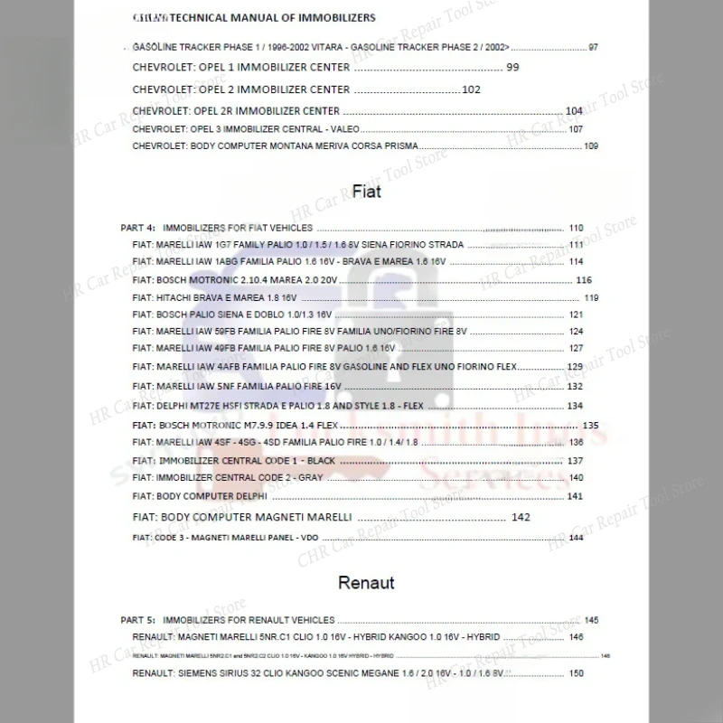 Image 6: Pour LockSmith AUTOMOTIVE IMMOBILIZER MANUEL DE PROGRAMMATION Pour toutes les marques Chaque processus de programmation