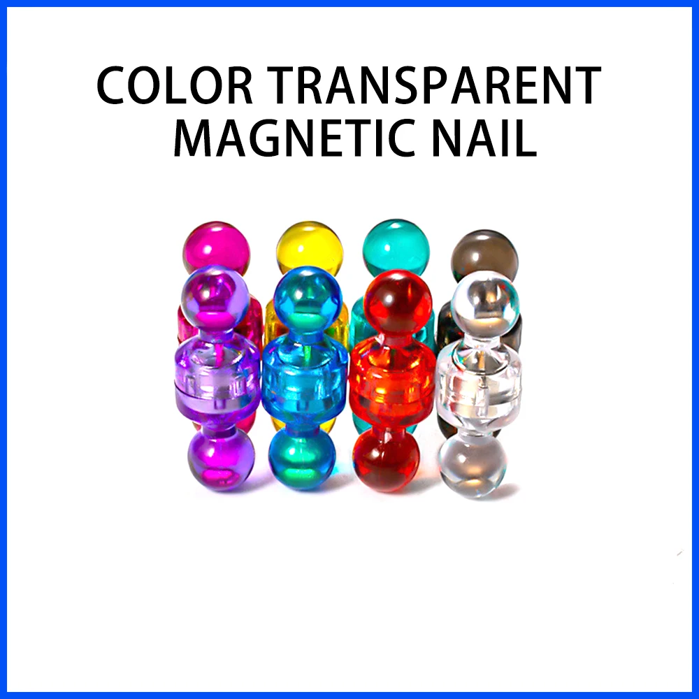 Colorful Magentic Pushpins Whiteboard Magnets Mini Map Magnets Strong Magnetic Refrigerator Magnet Office Supplies