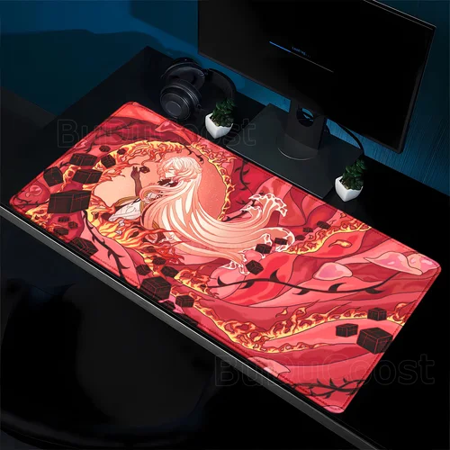 Imagen 2 del producto Juego Yumatisuki Mizuki Furina Mavuika Raiden alfombrilla de ratón XXL gran Genshin Impact alfombrilla de ratón antideslizante teclado Oficina Anime alfombrilla de escritorio