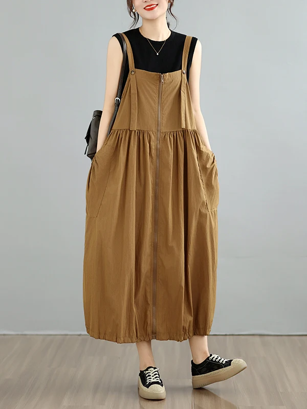 

Повседневное платье-жилет без рукавов для женщин больших размеров, свободного кроя, универсальное, с пышной юбкой, весна-лето, новый стиль, с цветочным принтом, макси-платье