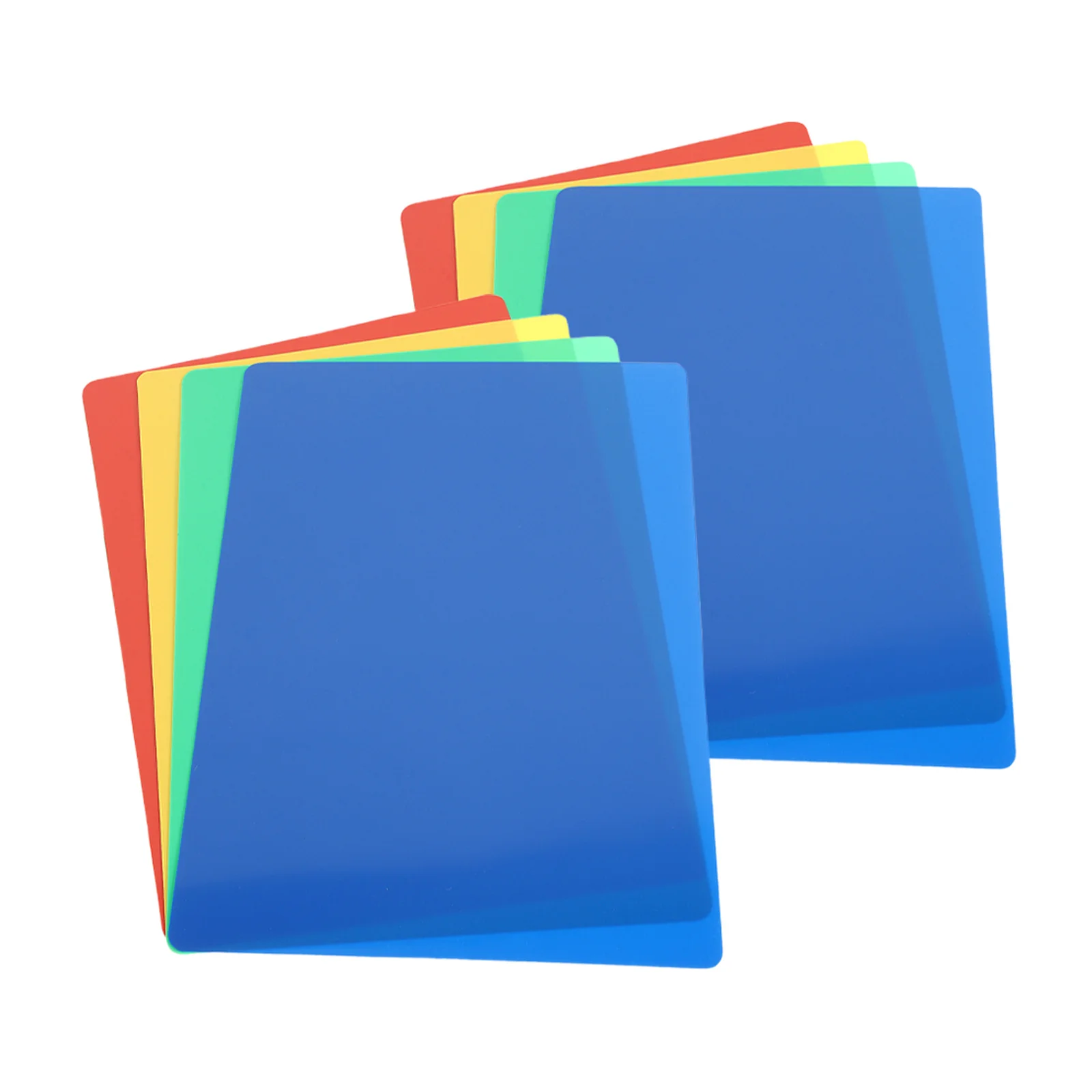 

8Pcs Colorful Clay Mats for Kids Reusable DIY Crafting Mat Set Polymer Clay Tools Activity Craft Board