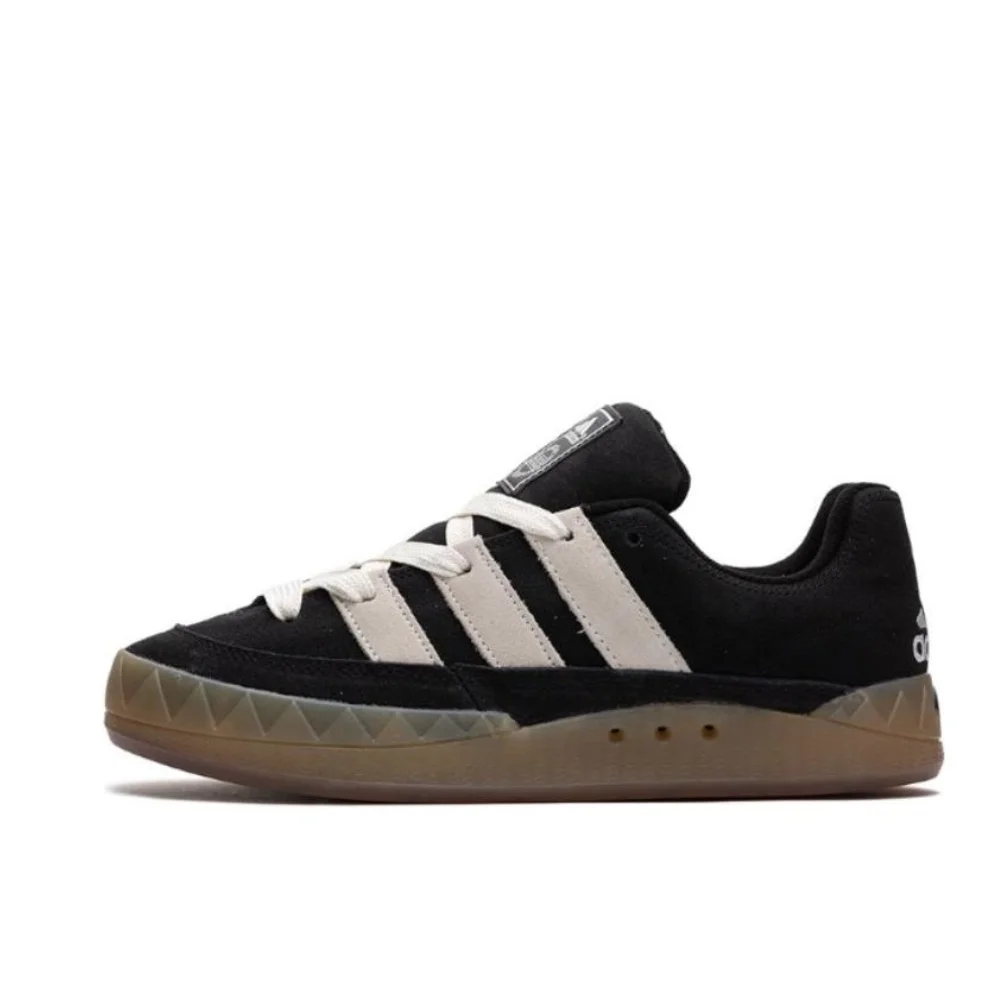 Adidas New Adimatic low Men's and Women's shoes Casual Fashion Shoes autumn Retro non-slip wearable sneakers black&white