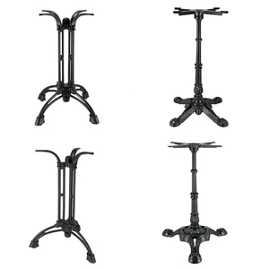 Kommerzieller Kaffee Rua Pátio im Freien gegründete Eisentisch Füße, Großhandel Herstellertische und Outdoor -Stühle t Tee Shop T T. 8 Hauptverkäufe hethy wer Großhandel - №8