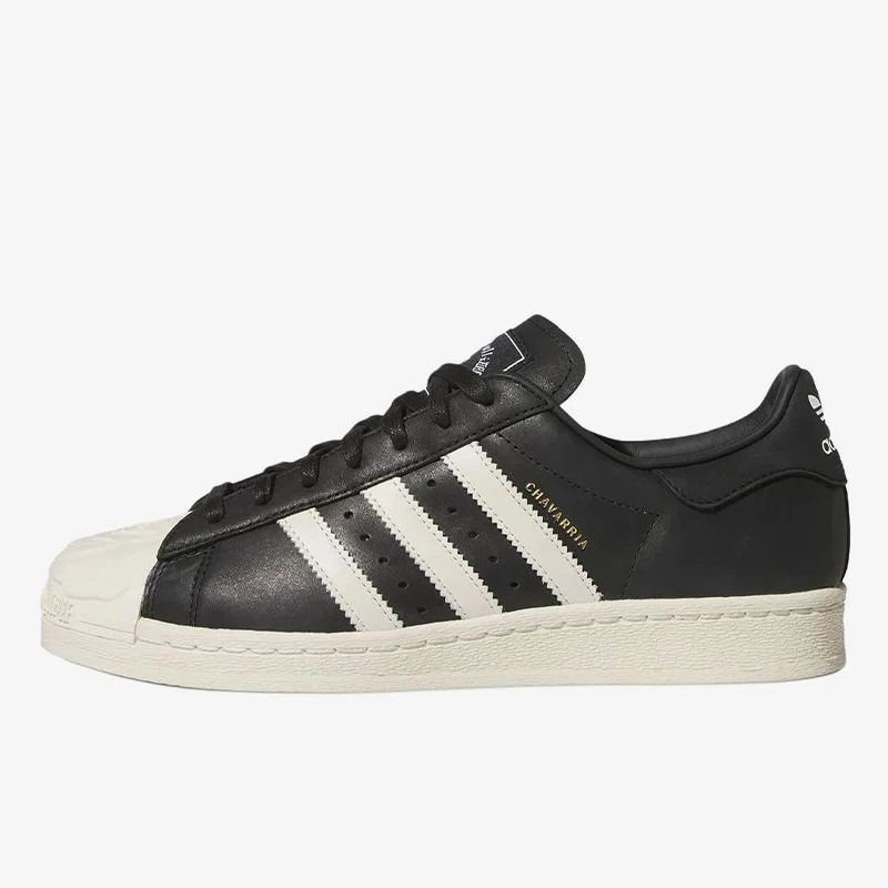 Adidas genuine clover men's casual and comfortable fit wear-resistant board shoes KJ2029