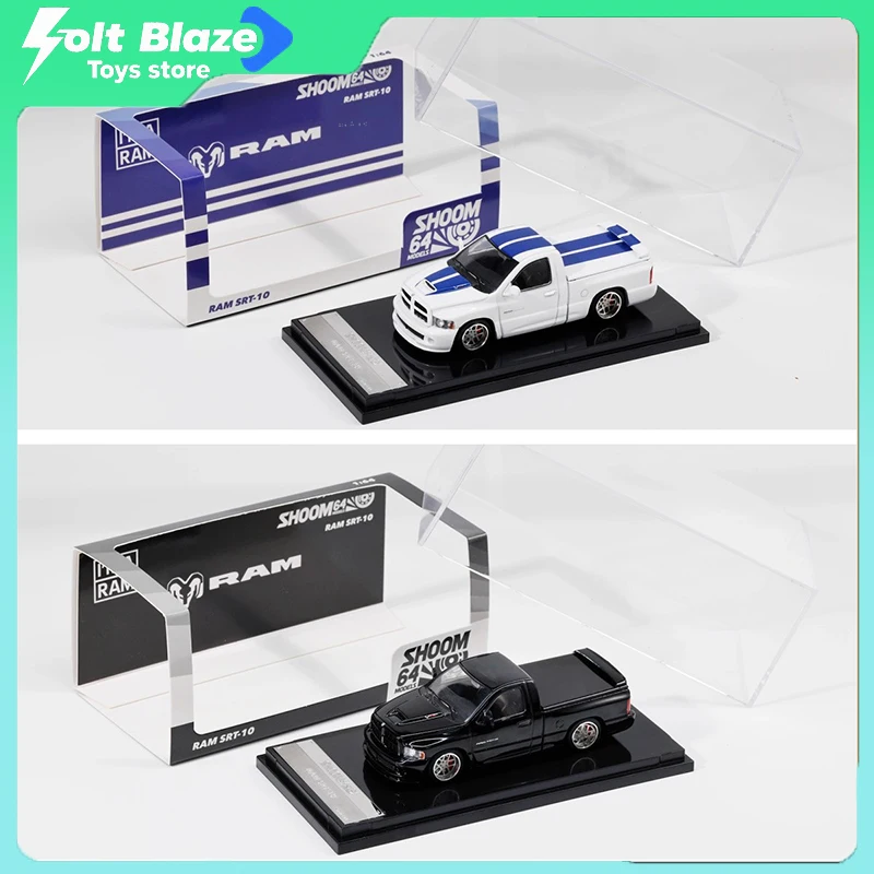

GCD 1/64 Dodge RAM SRT-10 Литая под давлением модель пикапа с подшипниковыми колесами Модель автомобиля Моделирование Коллекция автомобилей Мальчик Игрушки на день рождения Подарок
