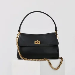 2025 Luxury Brand Redeo Women Bags Genuine Leather Handbags Women Fashion Gold Chain Shoulder Bags Women Spring New Totes Lday