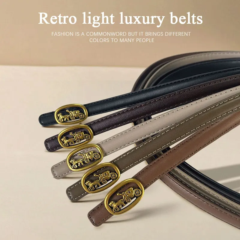 Nueva moda, cinturón para mujer, pantalones vaqueros a juego, traje, pantalones, vestido, diseño único, accesorio de moda