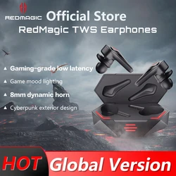 Oryginalna wersja globalna RedMagic TWS słuchawki do gier bezprzewodowe słuchawki douszne Bluetooth RedMagic TWS 39ms low latenc