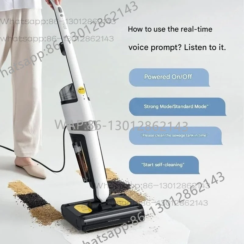 Washing machine Household double brush self-cleaning vacuum mopping integrated mopping machine VX20