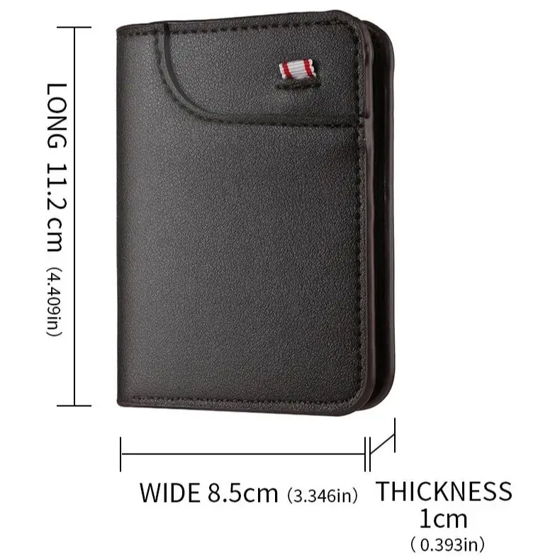 Leather Motorcycle Driver's Licence Organiser Insurance Card Holder Wallet Purse For  R1 R3 R6 R25 Mt-09 Mt07 XMAX Tracer