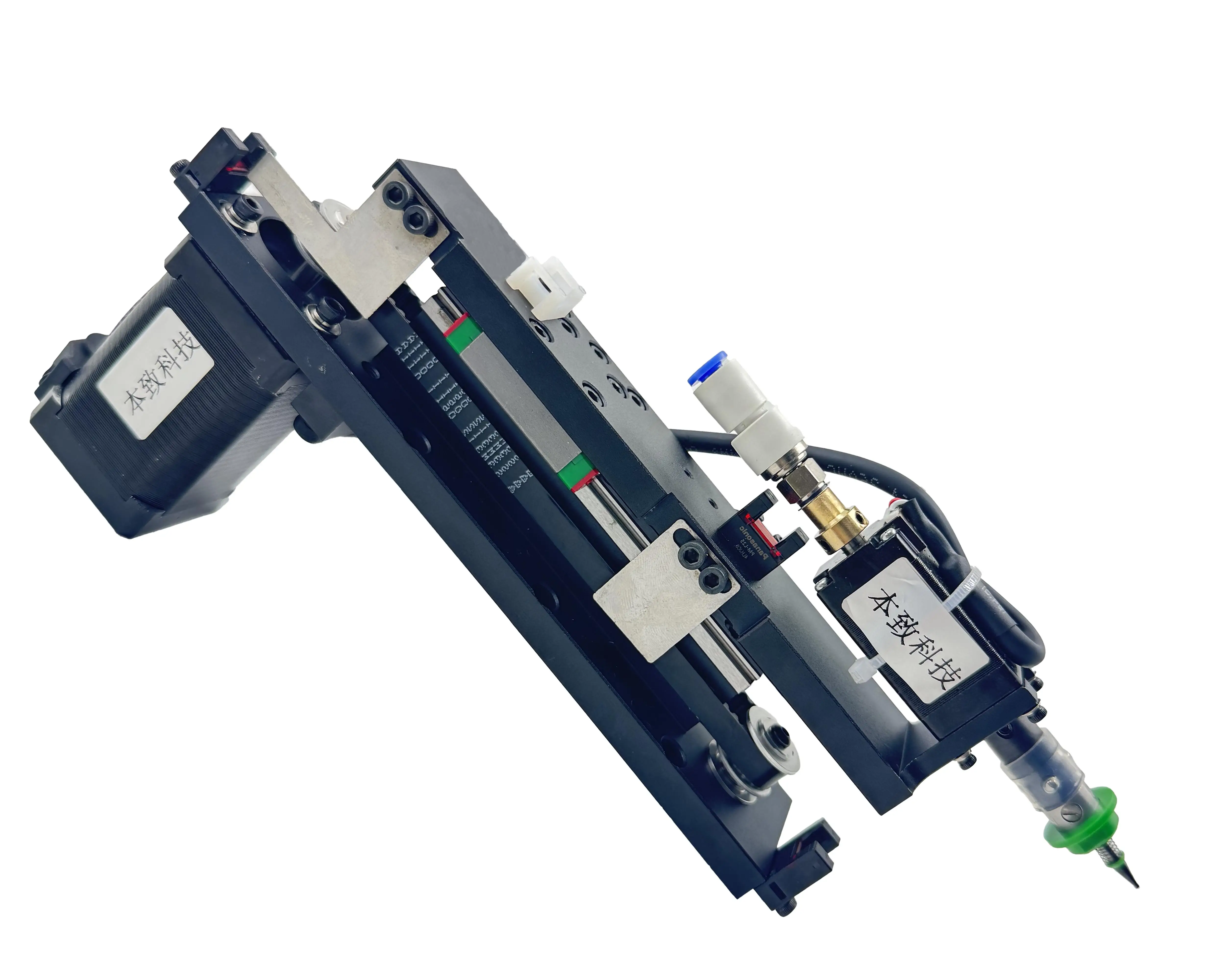 SMT DIY pick and place head with closed-loop stepper motor for tray handling and labeling T1-X50-Z3560-BT1040