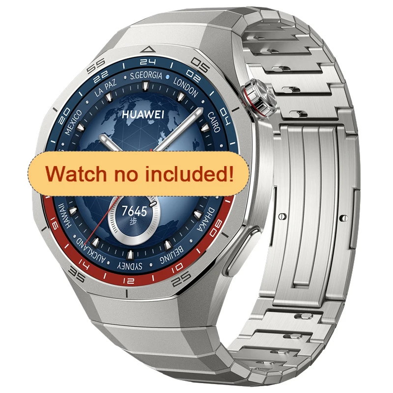 Original No Gaps Luxury Titanium Strap for Huawei Watch GT 5 Pro