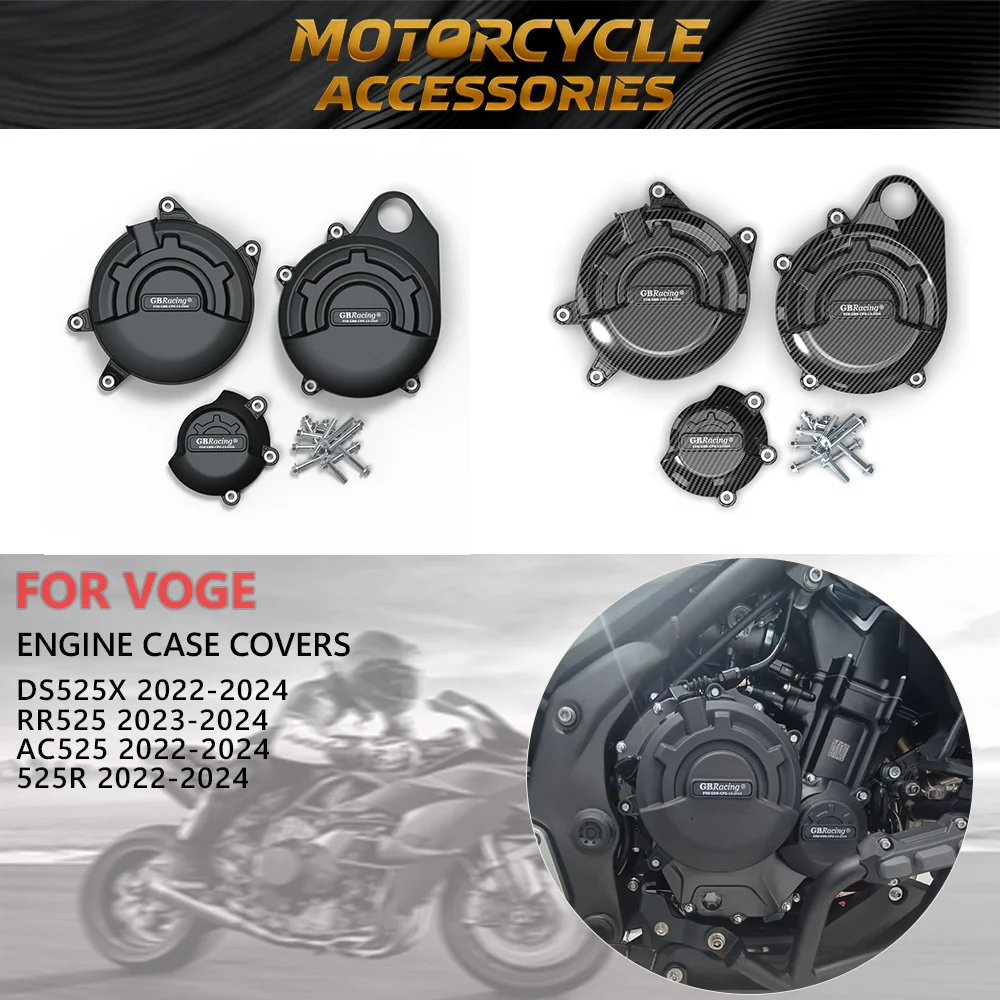 

Motorcycle Engine Protection Cover Kit FOR VOGE MOTO 525DS & 525 DSX & 525 AC 2022-2023 RR525 2023-2024