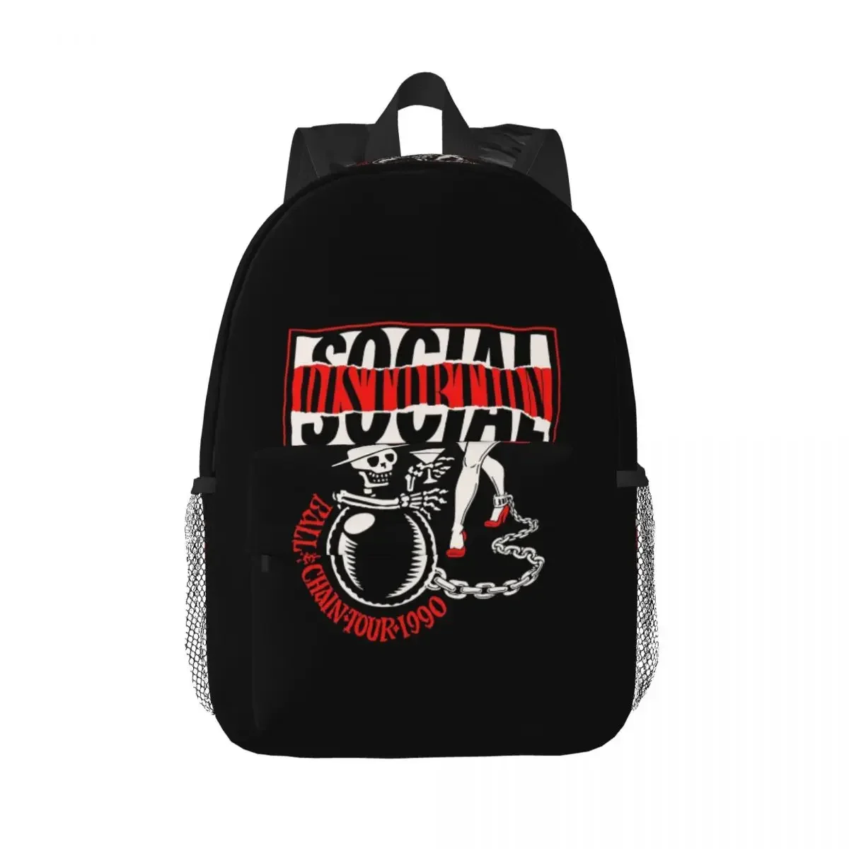 

Рюкзак с музыкальной группой Social Distortion, Лидер продаж, рюкзак большой емкости для мальчиков и девочек, сумка для книг, сумки на плечо для мужчин и женщин, школьная сумка