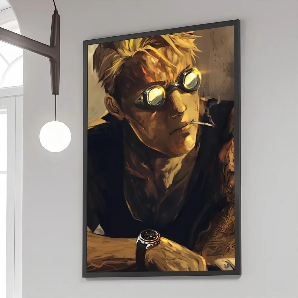 1PC Kento Nanami Jujutsu Kaisen Poster Movie Sticky Posters Retro Kraft Paper Sticker Room Bar Cafe Aesthetic Art Wall Painting