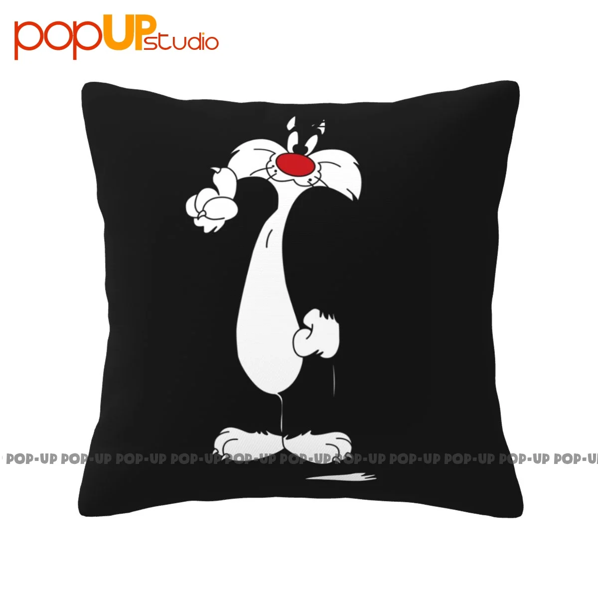 Cozy Sylvester The Cat Cute Sweet Tweety Cartoon Pillowcase Throw Pillow Cover Fashion Ultra Soft Brief Style