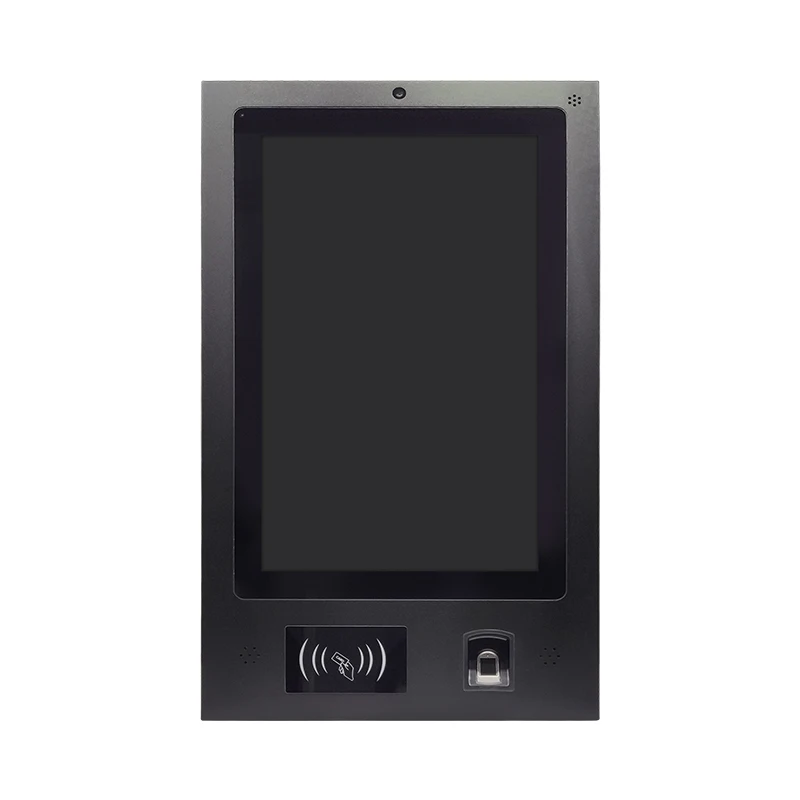 21.5 Inch AIO IP65 Waterproof Industrial PC NFC Fingerprint Reader Embedded Kiosk Touch Panel J1900/CPU I7 1000 Cd/m2 Industrial
