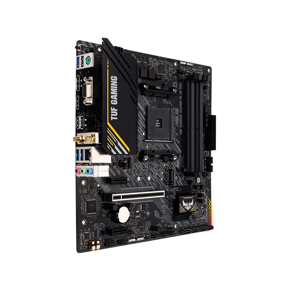 ASUS TUF GAMING A520M-PLUS WIFI Motherboard Supports Ryzen 5 5600G 5600X Ryzen 7 5700X 5800X3D CPU AMD A520 4xDDR4 128GB HDMI