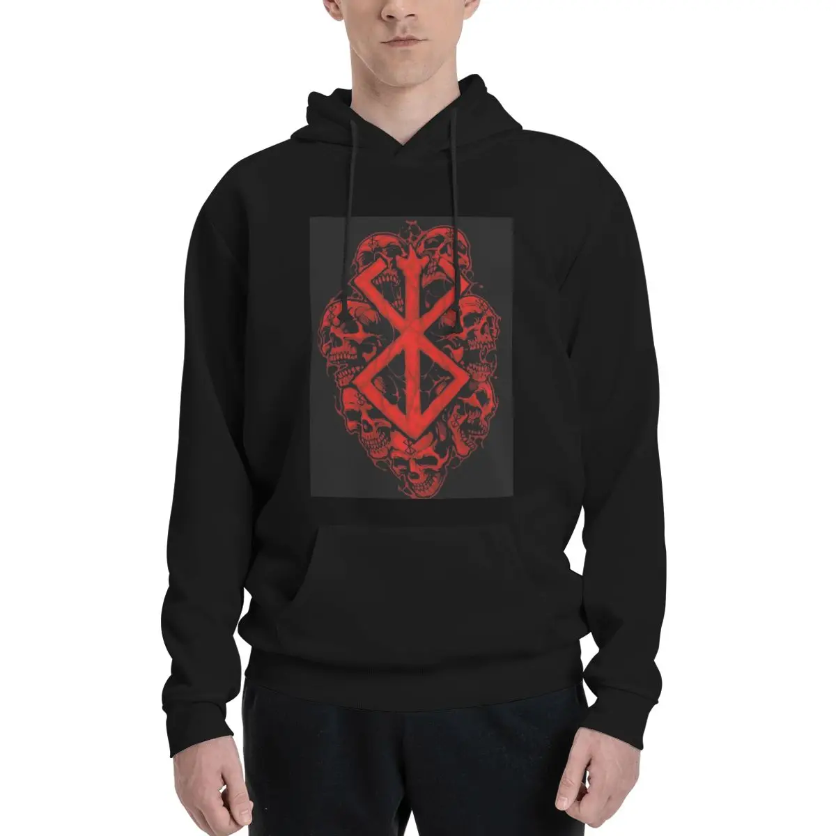 Berserk Sacrifice Mark Demon Sword And Magic Hoodies Men's Women Casual Pullover Sweatshirt Harajuku Long Sleeve  Autumn Winter