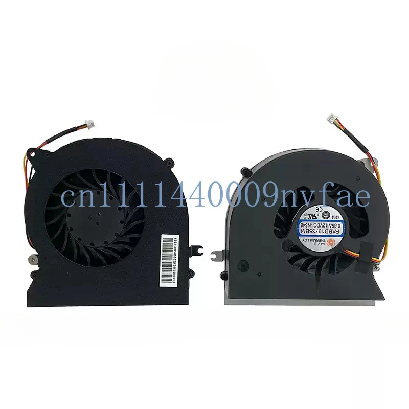 Replacement Laptop CPU Cooling Fan for MSI GT72 2PE 2QE,GT72S,GT72VR,6RE,6RD,7RE Series PABD19735BM 0.1