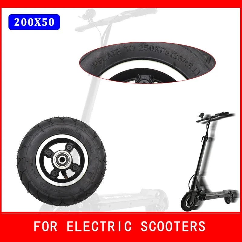 200x50 Off Road Tire with Alloy Rim for Kugoo S1 S2 S3 C3 MINI Electric Bike 8