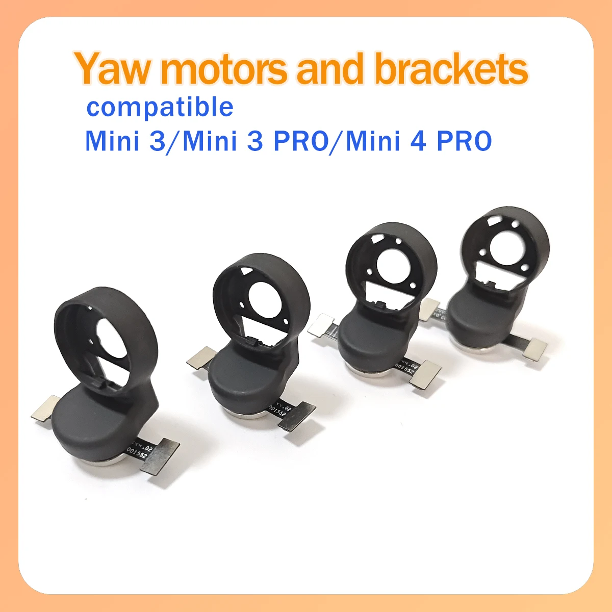 

Original Min3/min3pro/min4pro Y P R gimbal motor upper lower bracket suitable for DJI drone aircraft maintenance spare parts