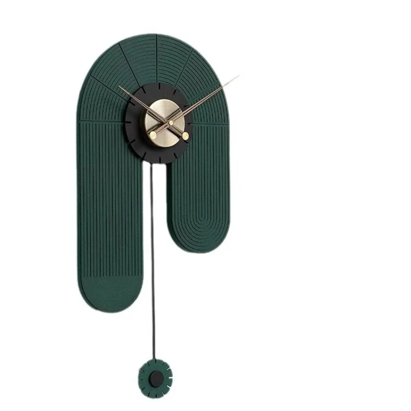 

Dynamic Swing Clock Wall Clock Personality Creative Home Background Wall Decorative Art Pieces