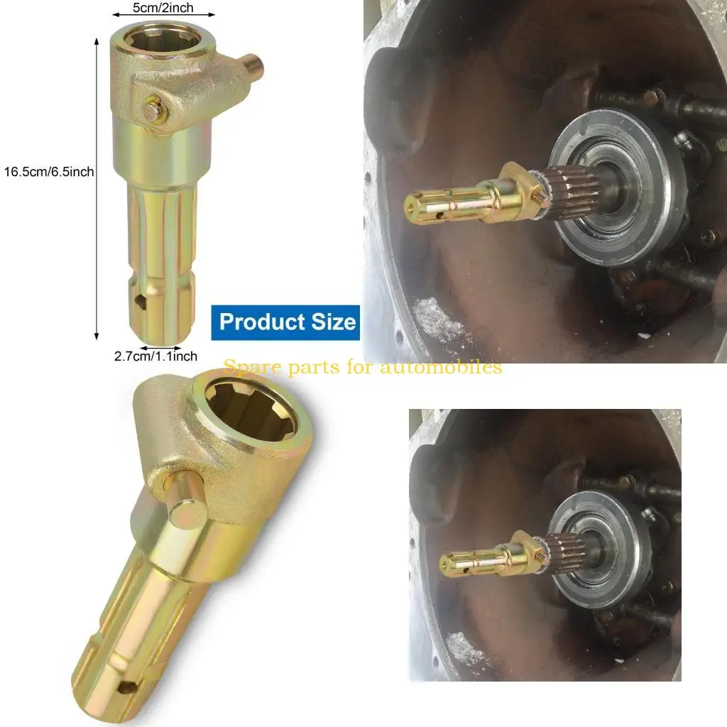 

H58F 1-3/8in & 6 Spline Female 1-3/8in & 6 Spline Male PTO Extender to Extend & Shorten PTO Quick Adapter for Tractor