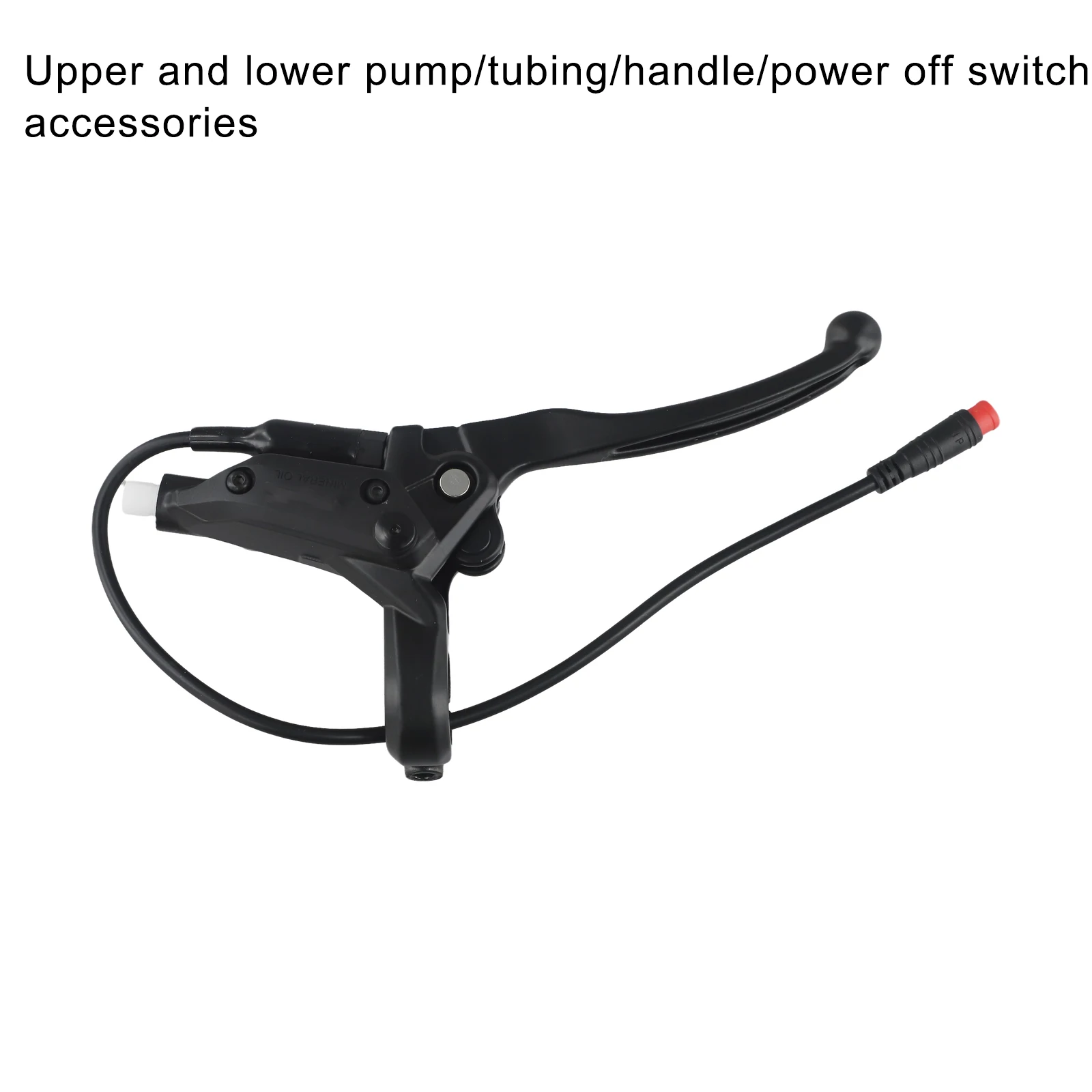 

E-Bike Hydraulic Brake E-Bike Brake Accessories 390g/pair Weight Aluminum Alloy Handle For E-Bike For Electric Bicycle