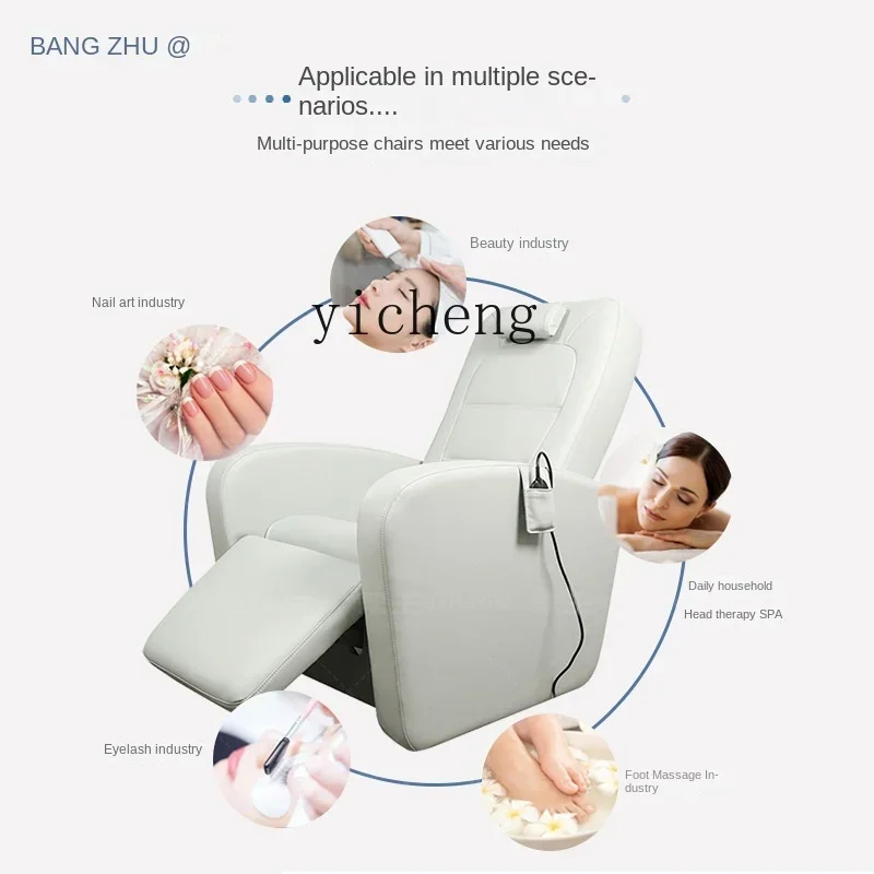 v2 Electric Hair Care Chair Head Therapy Spa Intelligent Nail Scrubbing Chair Hair Cutting and Haircut High-End
