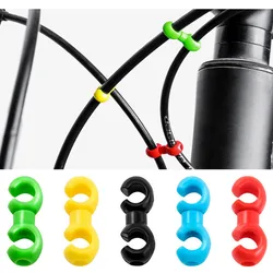 10PCS Mountainbike fahrrad zubehör handschellen typ hub schnalle lagerung gerät schaltleitung rohr brems schlauch S schnalle