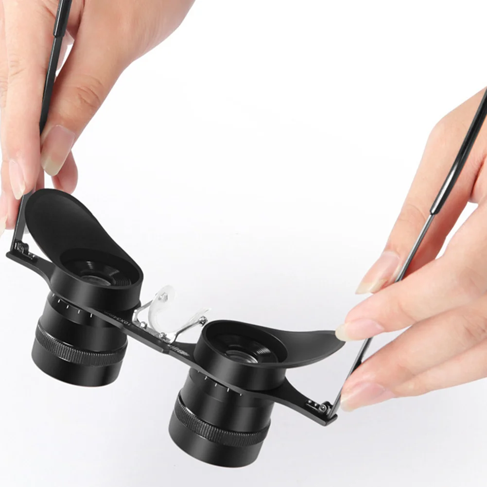 

Fishing Telescope 10x Portable Blue Film Night Vision Low Light Magnifier for Fishing Hunting Outdoor Adventures