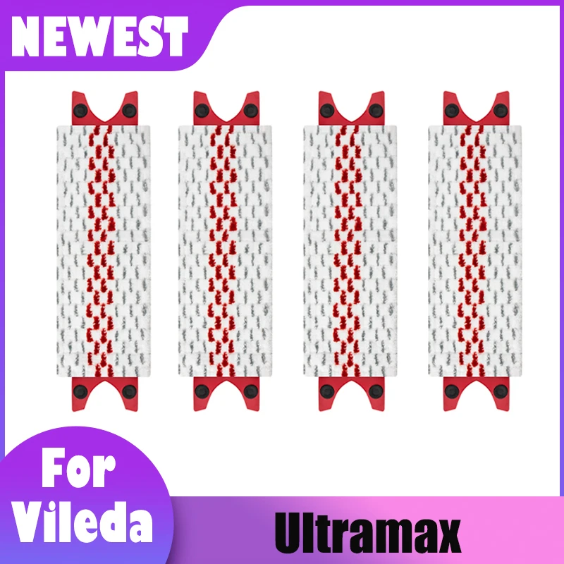 

For Vileda UltraMax Spray Flat Mop Microfibre Floor Mop Pads Cloth Replacement Quick Drying Machine Washable Reusable Tools