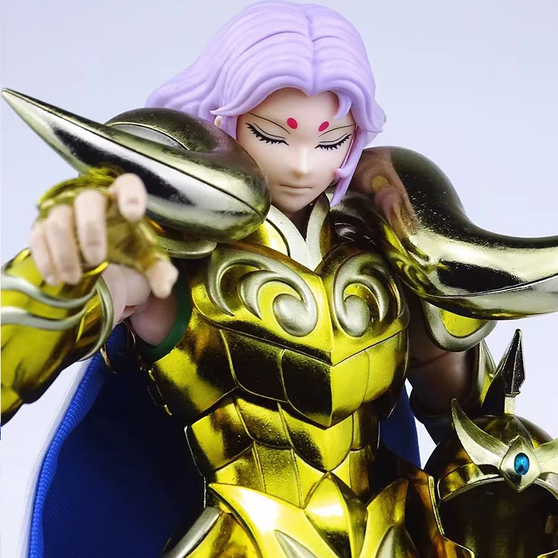 JM.MST Saint Seiya Myth Cloth EXM Aries Mu Plus 3.0/Crown 1/7 25cm Gold Knights of the Zodiac Action Figure In Stock