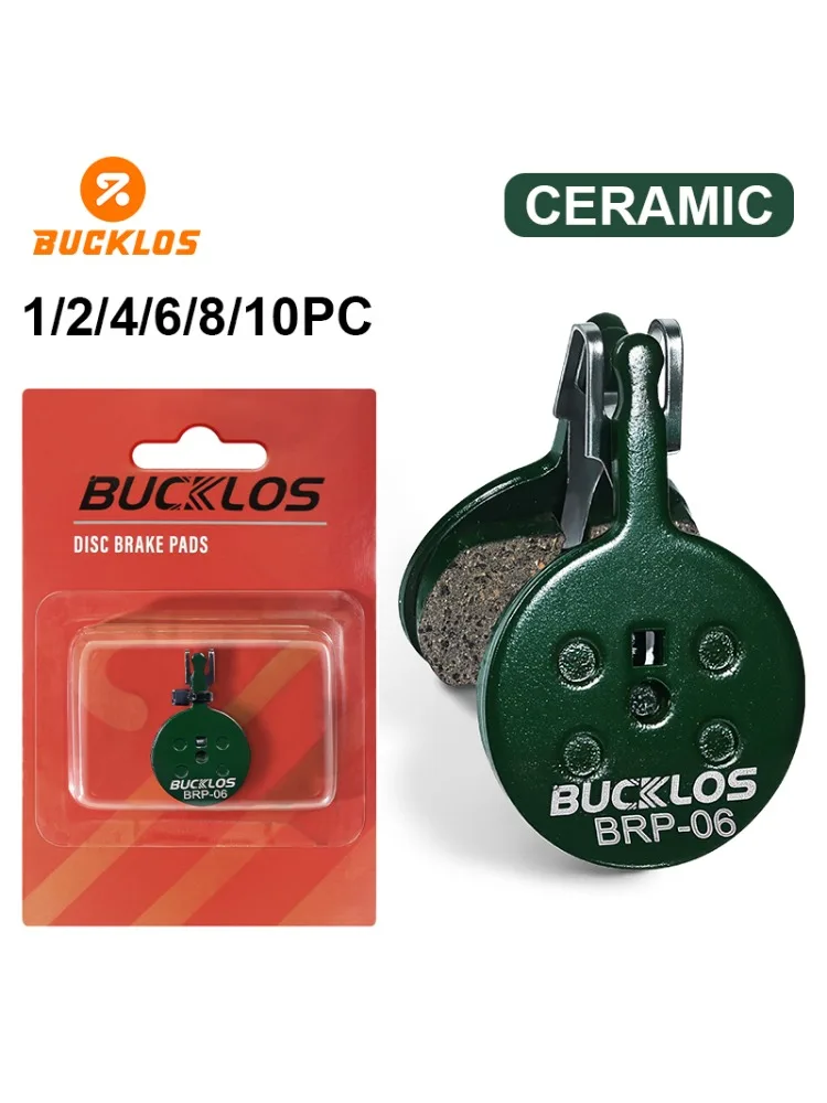 AliExpress BUCKLOS BRP-06 Bicycle Hydraulic Disk Brake Pads Ceramic Bike Brake Pads for Avid BB5/DSK-310/DC-710 MTB Road Cycling Disc Pads