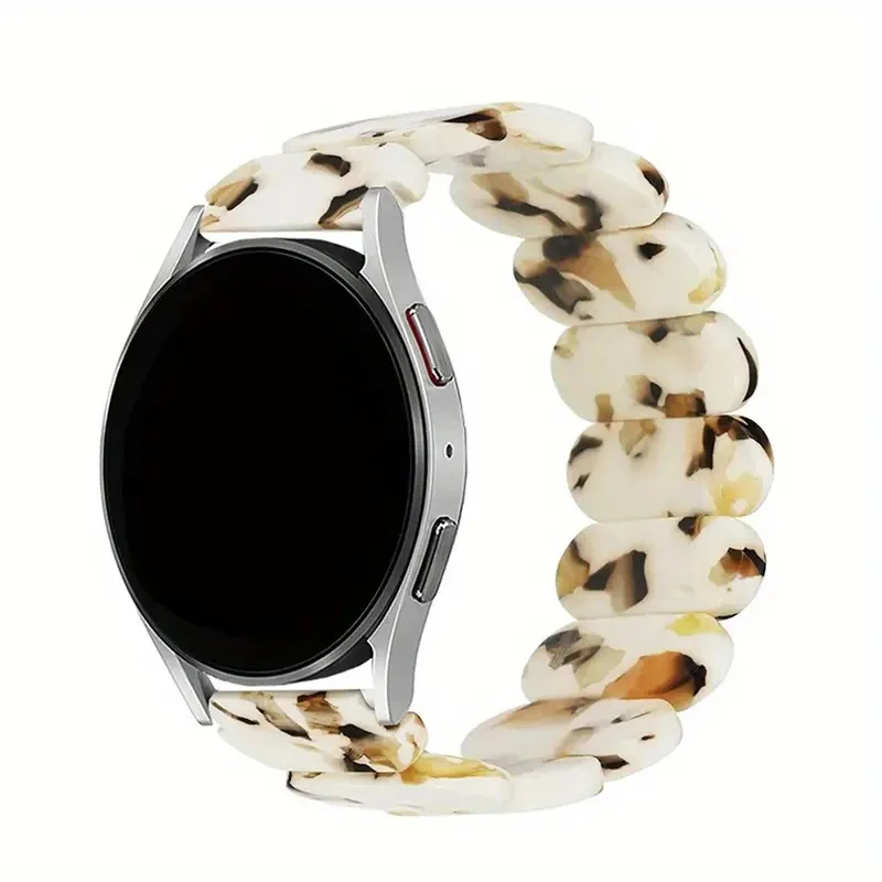 20mm/22mm Strap for Samsung Galaxy watch 6 4 5 pro active 2 Gear S3 Resin loop bracelet for Watch ultra 47mm Huawei watch GT 2